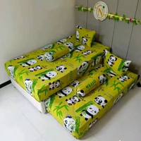 100x200x20 SEPREI 2IN1 HOME MADE KATUN HALUS HELLO PANDA