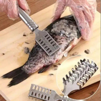 Alat Serut Sisik Ikan Stainless Pembersih Sisik Ikan