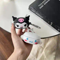 Cute Cartoon Anime Role Kuromi Silicone Earphone Cover for Samsung Galaxy Buds Pro Headphone Case for Galaxy Buds Live Buds 2pro
