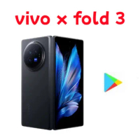 Original Vivo X Fold 3 Mobile Phone Snapdragon 8 Gen 2 Face ID 8.03" AMOLED Folded Screen 80W Charge 50.0MP Camera Fingerprint