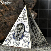 存錢罐 古埃及法老復古金字塔儲蓄罐裝飾創意可愛兒童禮品大小號