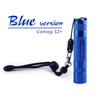 Convoy S2+ blue XML2 U2-1A EDC LED Flashlight,torch,lantern,self defense,camping light, lamp,for bicycle,gift for guys