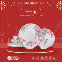 Sango Jubilant Dinner Set - Edisi Natal (Isi 8)