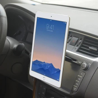 XNYOCN Magnetic Car Tablet Stand CD Slot Mount Phone Holder 360 Rotation Support for Ipad Pro Mini iPhone 14 Xiaomi Samsung Tab