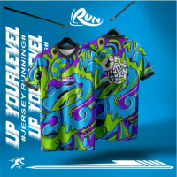 Kalzaremode Run Jersey Running Boxy Fit Oversize Dry-Fit Milano Anti UV Sertifikasi OEKO-TEX Premium