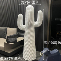 Internet celebrity cactus coat rack fiberglass sculpture living room clothing store beauty display plantents