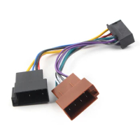 For SONY XAV-AX5000 ISO Wiring Harness Stereo DVD Android Multimedia Player Power Cable Harness Adaptor Connector