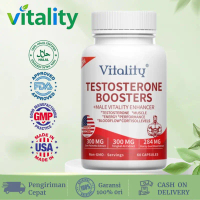 Vitality Testosteron Booster Alami Vitalitas Pria Energi Dan Performa Optimal 60 Kapsul
