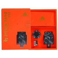 Atomizer Vape Hellvape Dead Rabbit V4 RDA 24MM Authentic By Hellvape BLACK SILVER