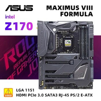 LGA 1151 Motherboard Kit ASUS MAXIMUS VIII FORMULA+i5 6500 Uses Intel Z170 Chipset to Support Core i7 i5 i3 Republic of Gamers