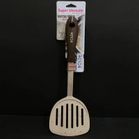 Sendok Goreng Teflon Silicon Beige Bolde Granite Series withstand high temperatures warna pink