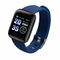 116plus Smart Watch Men Blood Pressure Waterproof Smartwatch Women Heart Rate Monitor Fitness Tracke Watch Sport For Android IOS
