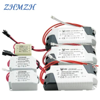 220V LED Constant Current Driver 1-3W 4-7W 7-12W 12-18W 26-36W 37-50W Power Supply Output 300mA 240mA External For LED Downlight