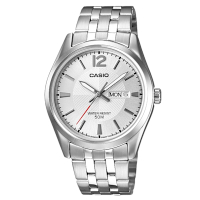 CASIO 卡西歐  都會紳士鋼帶錶 MTP-1335D-7A~送精美手鍊