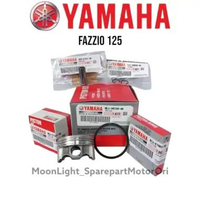 PISTON KIT. isi terdiri dari : - piston. - pen piston. - ring piston. - clip x2. ORIGINAL YGP ( YAMA