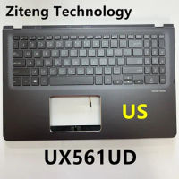 NEW US English backlight keyboards for ASUS zenbook UX561UD Gray C Cover
