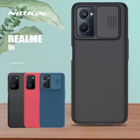 Nillkin for Realme 9i 9 Pro Plus Case Camshield Slide Camera Ultra-Thin Cover PC Frosted Shield for Realme 9i 9 Pro Plus Case