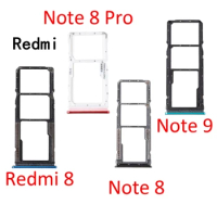 For Xiaomi Redmi 8 / 8A / Note8 / Note8Pro / Note9 / Note9Pro Nano Sim Card Holder Tray Dual SD Card Slot Replacement Parts