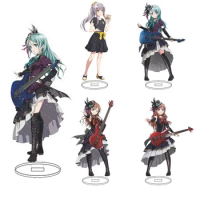 15CM BanG Dream! Anime Figures Roselia Band Cosplay Acrylic Stands Model Sweet Girl Desk Decor Standing Sign Fans Gifts