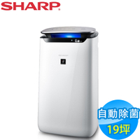 SHARP 夏普 19坪 自動除菌離子空氣清淨機 FP-J80T-W