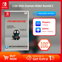 Nintendo Switch Game Deals - SD Shin Kamen Rider Rambu - Games Cartridge Physical Card for Switch OLED Lite