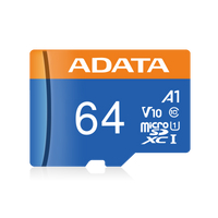 威剛 ADATA MicroSD UHS-I U1 C10 64G 記憶卡 附轉卡 TF 小卡 手機記憶【APP下單4%點數回饋】
