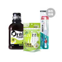 【歐樂芬】天然口腔保健液300ml+隨身包-15mlX5入+專業護齦牙刷(無氟蜂膠漱口水/不含酒精/口感溫和)