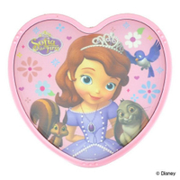 asdfkitty*特價 日本製 迪士尼小公主蘇菲亞心型雙面砧板/切菜板/切水果板-有止滑