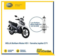 Bohlam Motor Hella Yamaha Jupiter Z F1 2012-2014 HS1 12V 35/35W PX43T Standard - Lampu motor