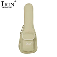 IRIN 24 Inch Ukulele Bag 4 String Hawaii Guitar Backpack Adjustable Shoulder Strap Tote Case Padded Music Instrument Accessories