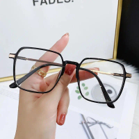 PC-k080 Kacamata Frame Anti Radiasi Wanita Pria Lensa Squarel Fashion Korea Terbaru Eyewear Glasses