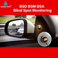 Smartour Car Blind Spot Mirror Radar Detection System BSA BSD BSM Microwave Blind Spot Monitor Radar Detectors With Alarm