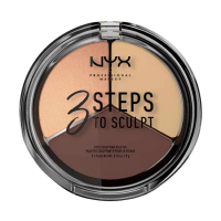 Phấn tạo khối highlight 3 bước chuyên nghiệp NYX PROFESSIONAL MAKEUP 3 Steps to Sculpt - SẢN PHẨM CH