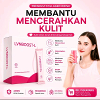LVN BOOST-L PEMUTIH BADAN AMPUH PERMANEN | COLLAGEN DRINK RASA STROBERI| lvnboost-l