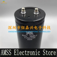 AMSS 450V5600uF 400V5600uf MFD VDC Nichicon Screw foot frequency converter aluminum electrolytic cap