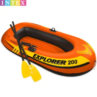 INTEX583312 Explorers Who Ship Inflatable Kayak Kayaking Oar Pump Package Mail