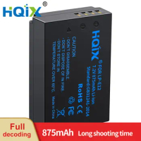 HQIX for Canon EOS Rebel SL1 M M50 Mark II M200 M10 100D X7 PowerShot SX70 HS Camera LP-E12 Charger Battery