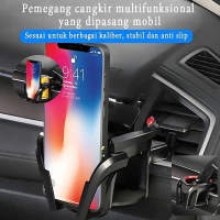 【COD】2-in-1 Car Phone Holder Cup Holder Mobil Tempat Botol Mobil Cup Holder Multifungsi