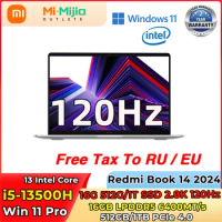 Xiaomi Redmi Book 14 Laptop 13th Intel i5-13500H Xe Graphics Card 16GB 512GB/1T SSD 14inch 2.8K 120Hz 47W Notebook Computer