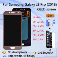 For Samsung Galaxy J2 Pro 2018 J250F, J250G, J250F, J250M, J250Y LCD Display Touch Screen Digitizer Replacement With Frame