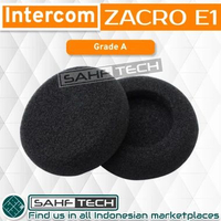 Busa Telinga Mic Intercom ZACRO E1 Foam Earpad Bantalan Ear Pad Cup Cushion Earcup Spons Pengganti R