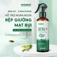 Xịt Mạt Bụi Kanoo - Thơm Phòng, Khử Mùi, Đuổi Muỗi & Côn Trùng - Dành Cho Giường, Nệm, Chăn, Rèm Cửa