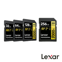 Lexar 雷克沙 Professional 2000x SDHC UHS-II 專業SD卡 公司貨