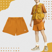 Nike 短褲 ACG Dri-FIT New Sand Shorts 男款 橘 開岔 抽繩 拉鍊口袋 內襯 DN3956-815