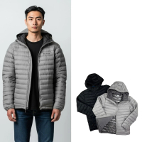 【Columbia 哥倫比亞】鋁點外套 防潑水 連帽 哥倫比亞 大尺碼 外套 平輸品(外套 防潑水9658HF.G1)