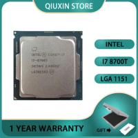 CPU 2.4 GHz Six-Core Twelve-Thread LGA 1151 Intel Core i7-8700T i7 8700T Processor 12M 35W