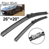 Okowiper RHD &amp; LHD Front Wiper Blades For Aston Martin DBS 2012 - 2015 Windshield Windscreen Front Window 26"+20"