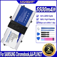 HSABAT AA-PLVN2TP 5500mAh Battery for SAMSUNG Chromebook 2 / XE503C32 / XE503C32-K01US Batteries