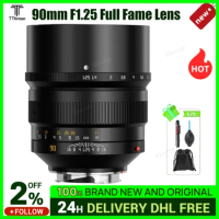 TTArtisan 90mm F1.25 Full Fame Lens for Leica M-Mount Cameras Like Leica M-M M240 M3 M6 M7 M8 M9 M9p M10