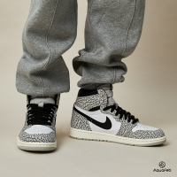 Nike Jordan 1 Retro High Og 男鞋 灰白色 象紋 爆裂 喬丹 經典 休閒鞋 DZ5485-052